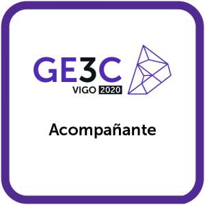 Tarifa acompañante inscripción simposio GE3C 2020